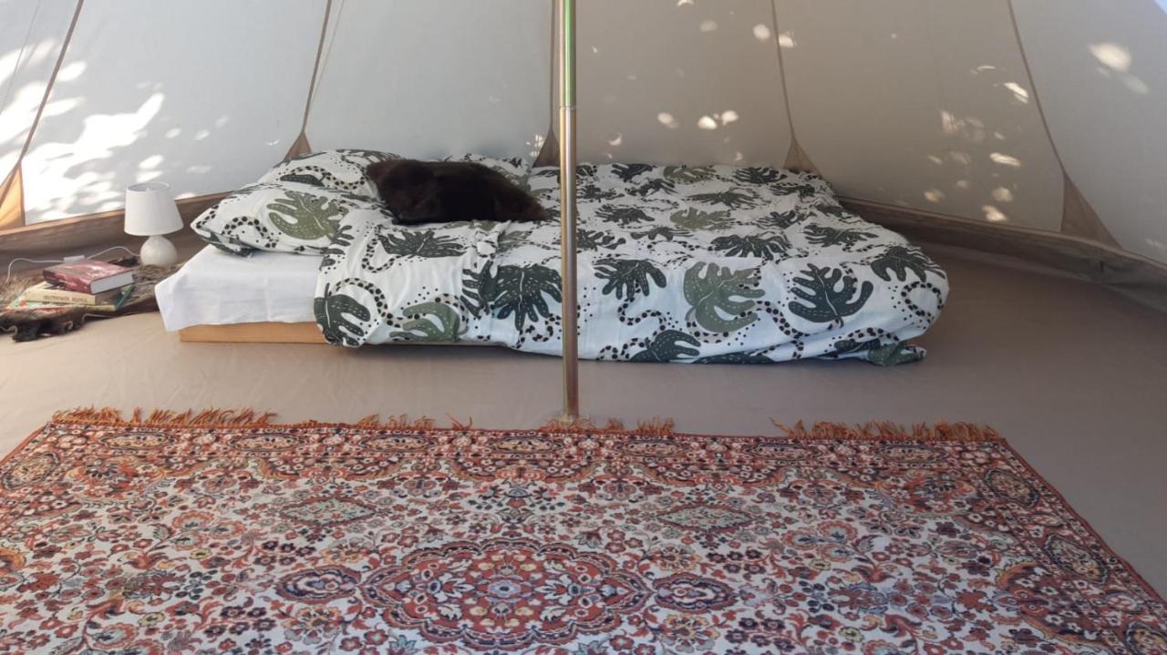 Hotel Glamping Fluffy Horns - Glempings Pukainie Ragi Plieņciems Esterno foto