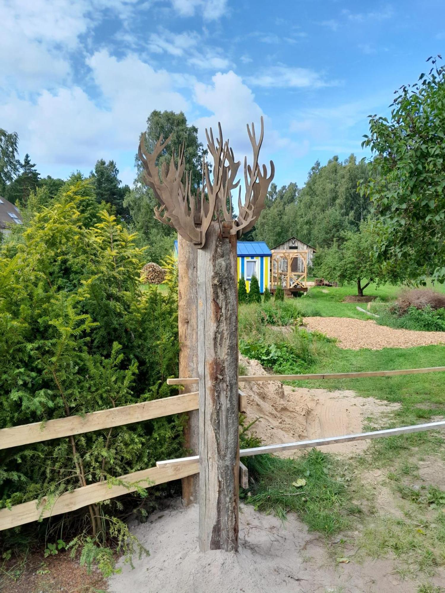 Hotel Glamping Fluffy Horns - Glempings Pukainie Ragi Plieņciems Esterno foto