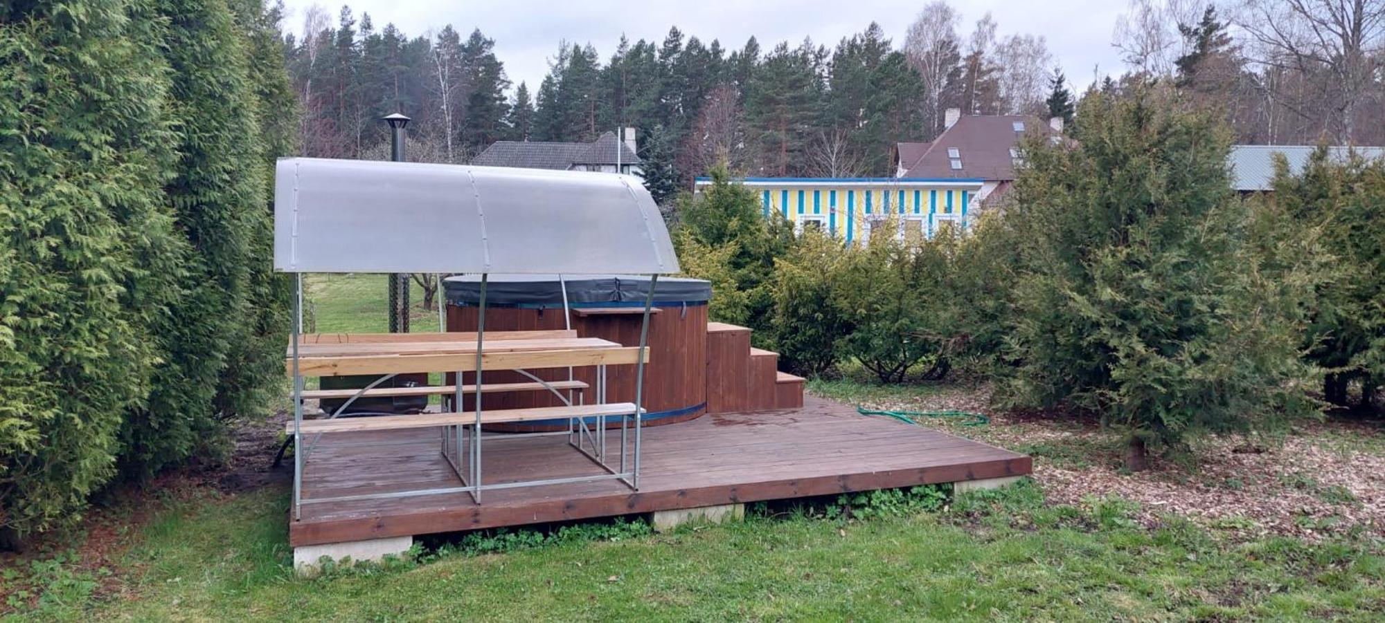 Hotel Glamping Fluffy Horns - Glempings Pukainie Ragi Plieņciems Esterno foto