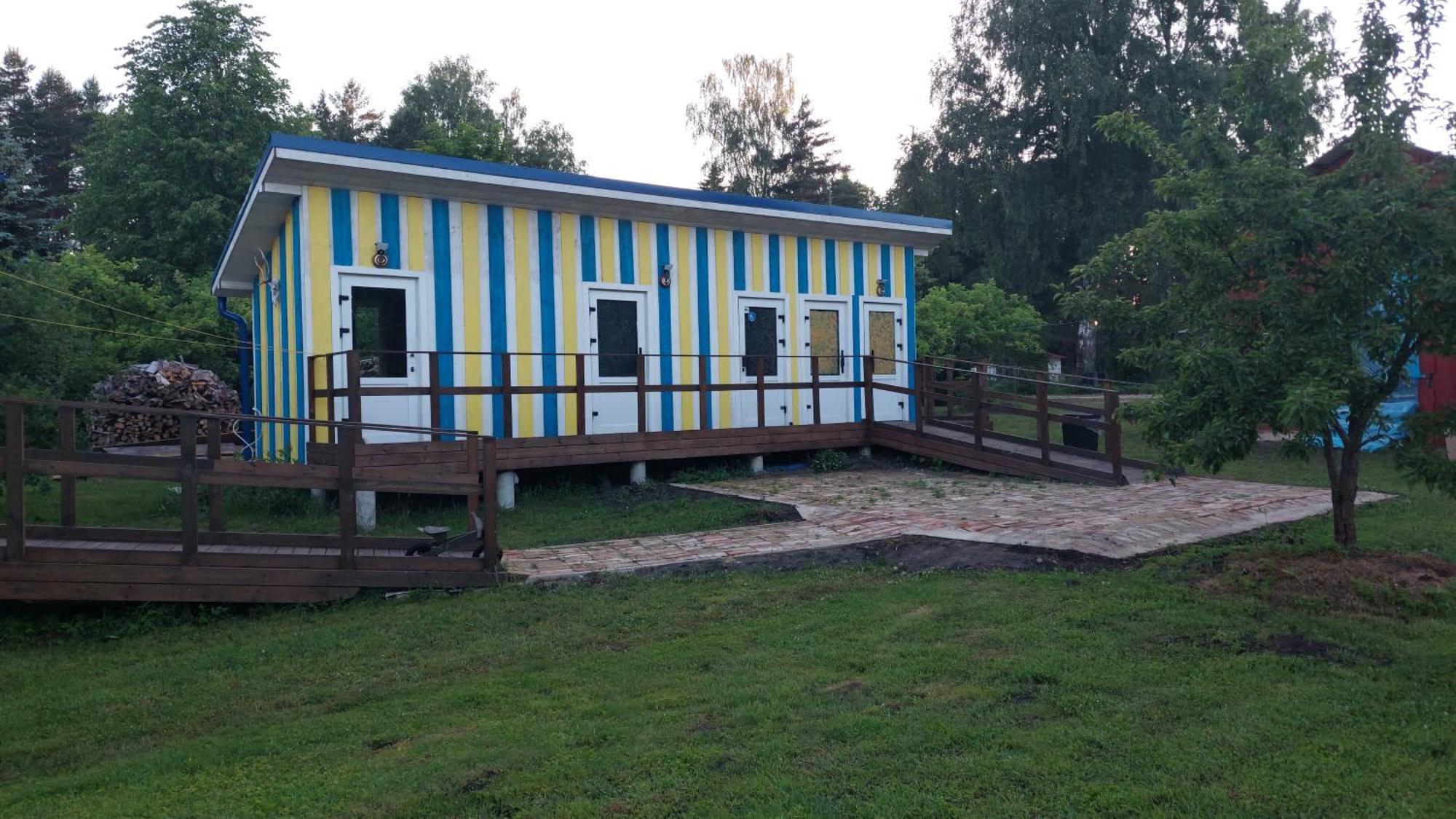 Hotel Glamping Fluffy Horns - Glempings Pukainie Ragi Plieņciems Esterno foto